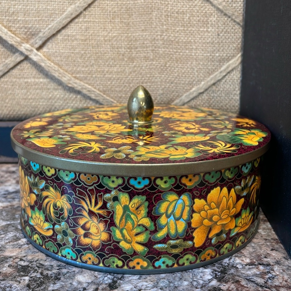 Vintage English tin